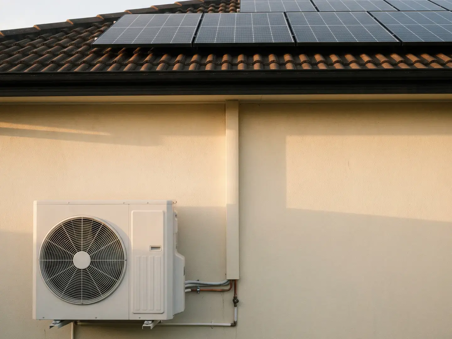 Airco en zonnepanelen